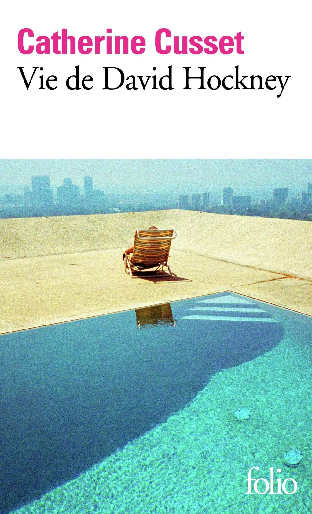 Portada del Libro Vie De David Hockney de Catherine Cusset - 9782072832475