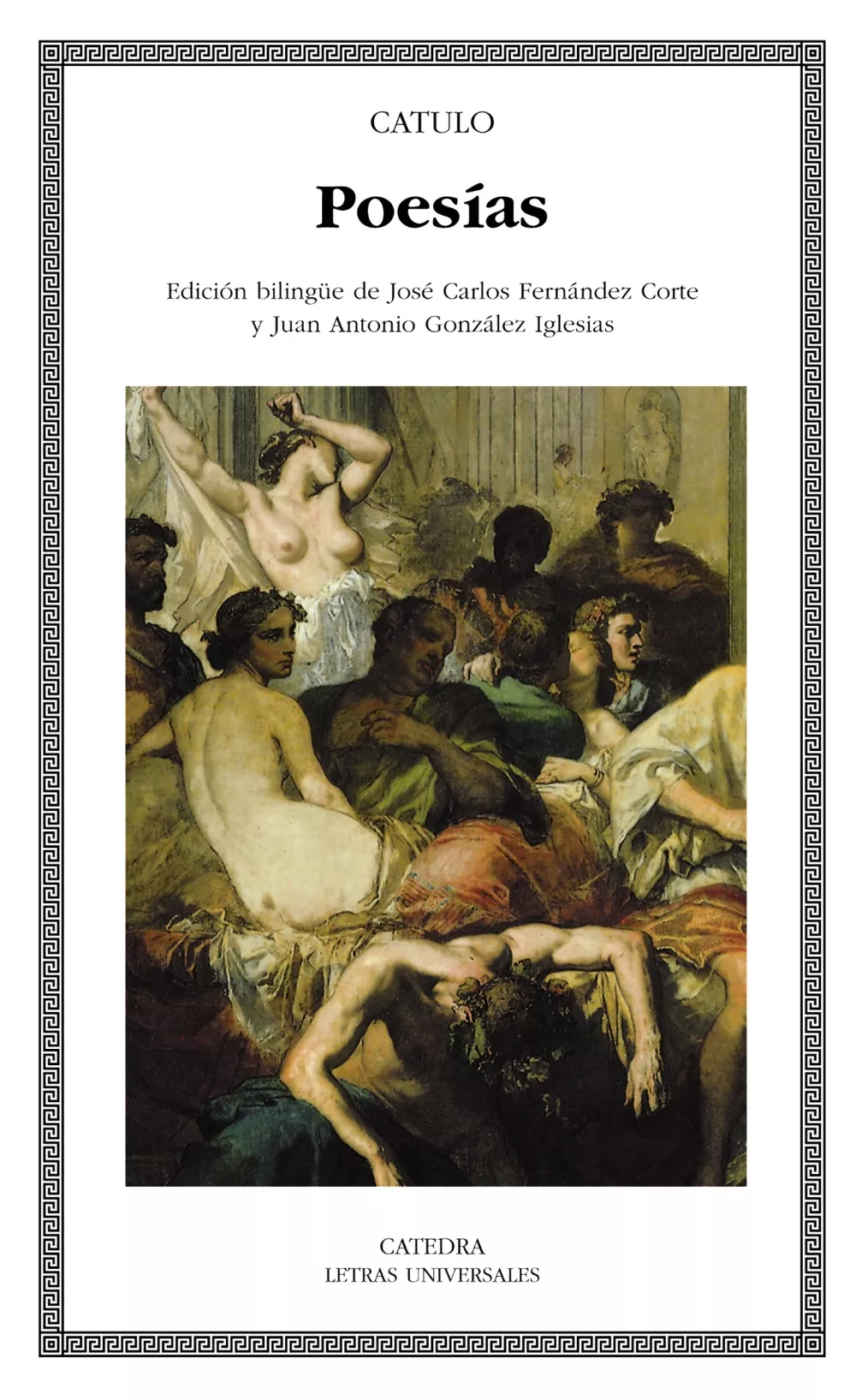 Portada del Libro Poesias de Cayo Valerio Catulo - 9788437622934