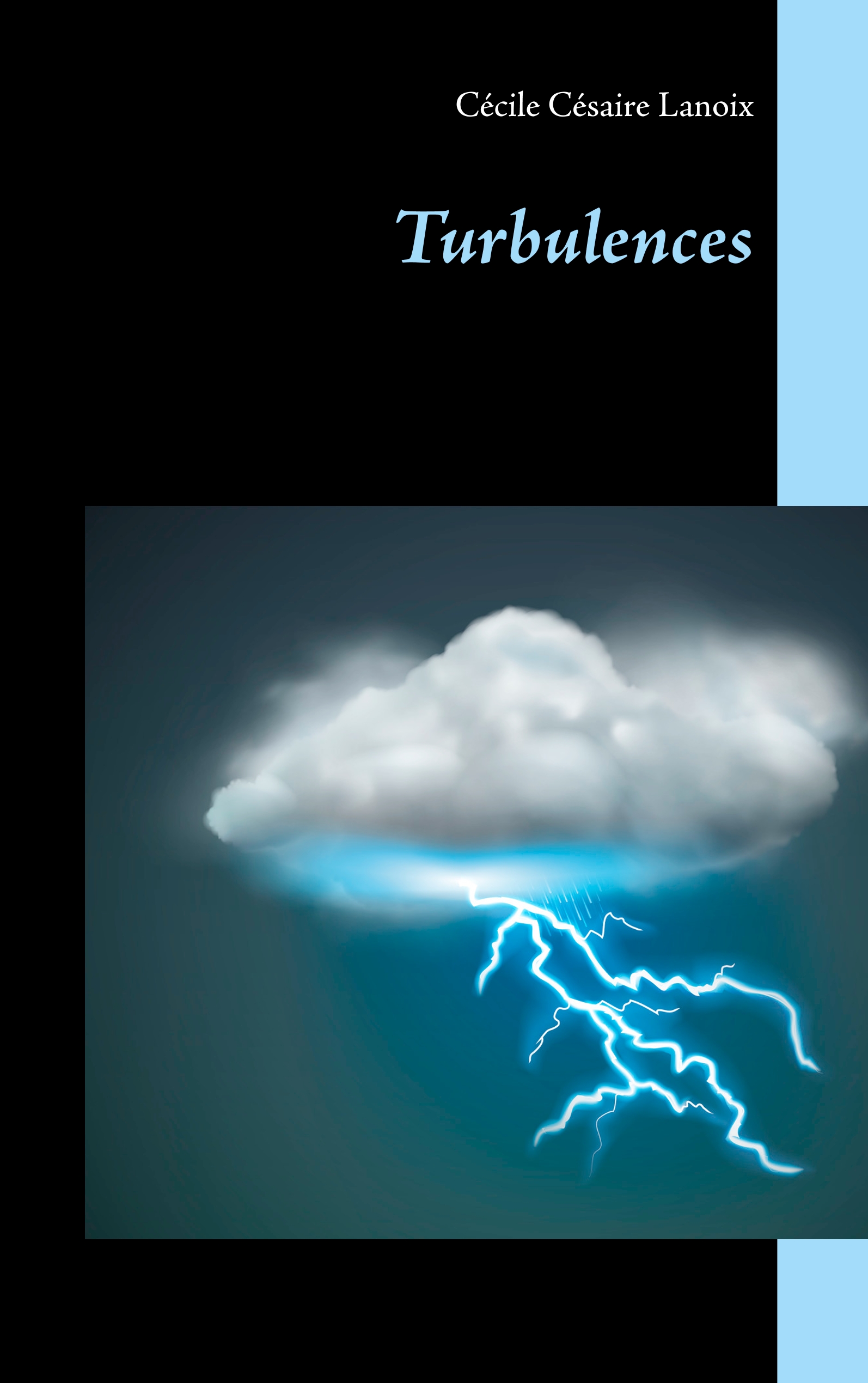 Portada del Libro Turbulences de Cecile Cesaire Lanoix - 9782322204687