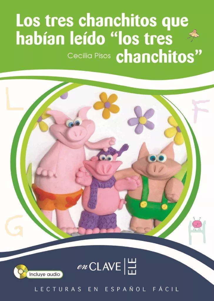 Portada del Libro Los Tres Chanchitos (Incluye Audio-Cd) de Cecilia Pisos - 9782090341072