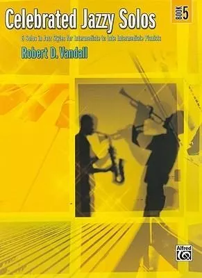 Portada del Libro Celebrated Jazzy Solos Bk 5: 6 Solos In Jazz Styles For Intermediate T de - 9780739061190