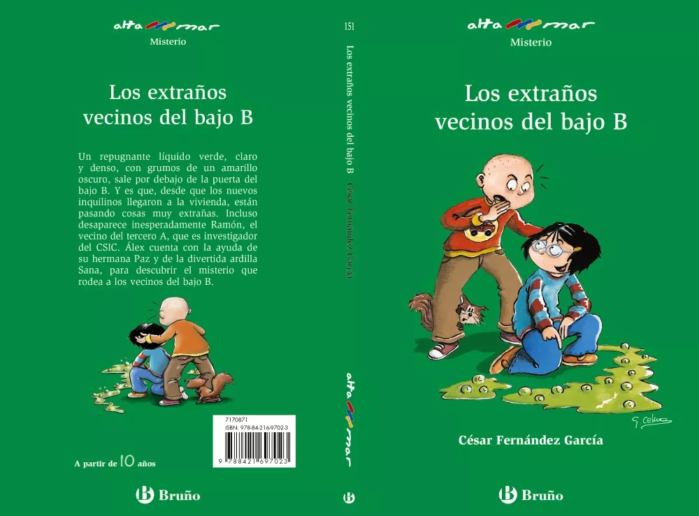 Portada del Libro Los Extraños Vecinos Del Bajo B de Cesar Fernandez Garcia - 9788421697023