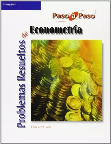 Portada del Libro Problemas Resueltos De Econometria de Cesar Perez Lopez - 9788497323765