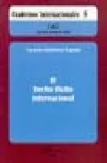 Portada del Libro El Hecho Ilicito Internacional (Cuadernos Internacionales Nº 5) de Cesareo Gutierrez Espada - 9788497726610
