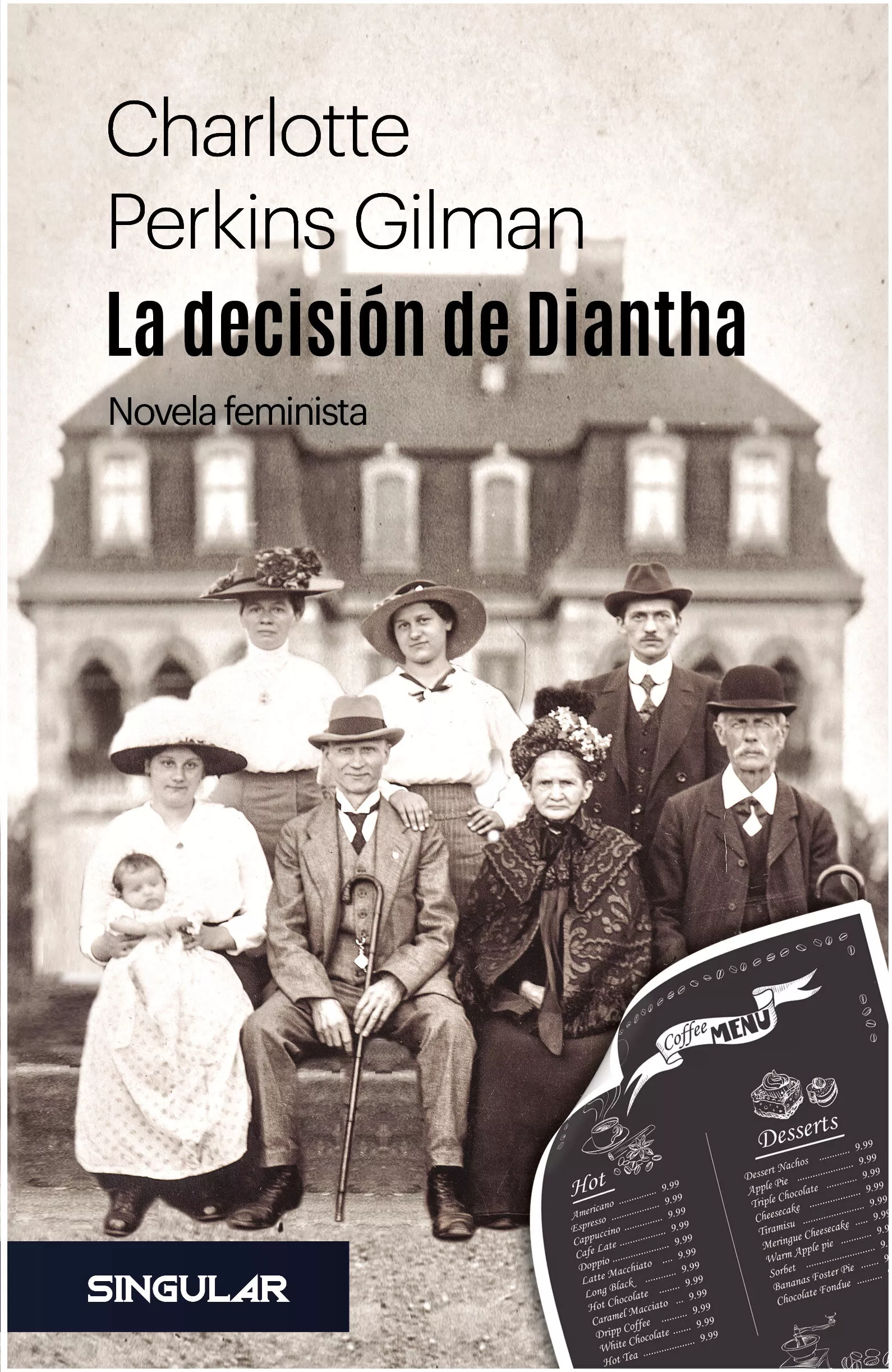 Portada del Libro La Decisión De Diantha de Charlotte Perkins Gilman - 9788494883163