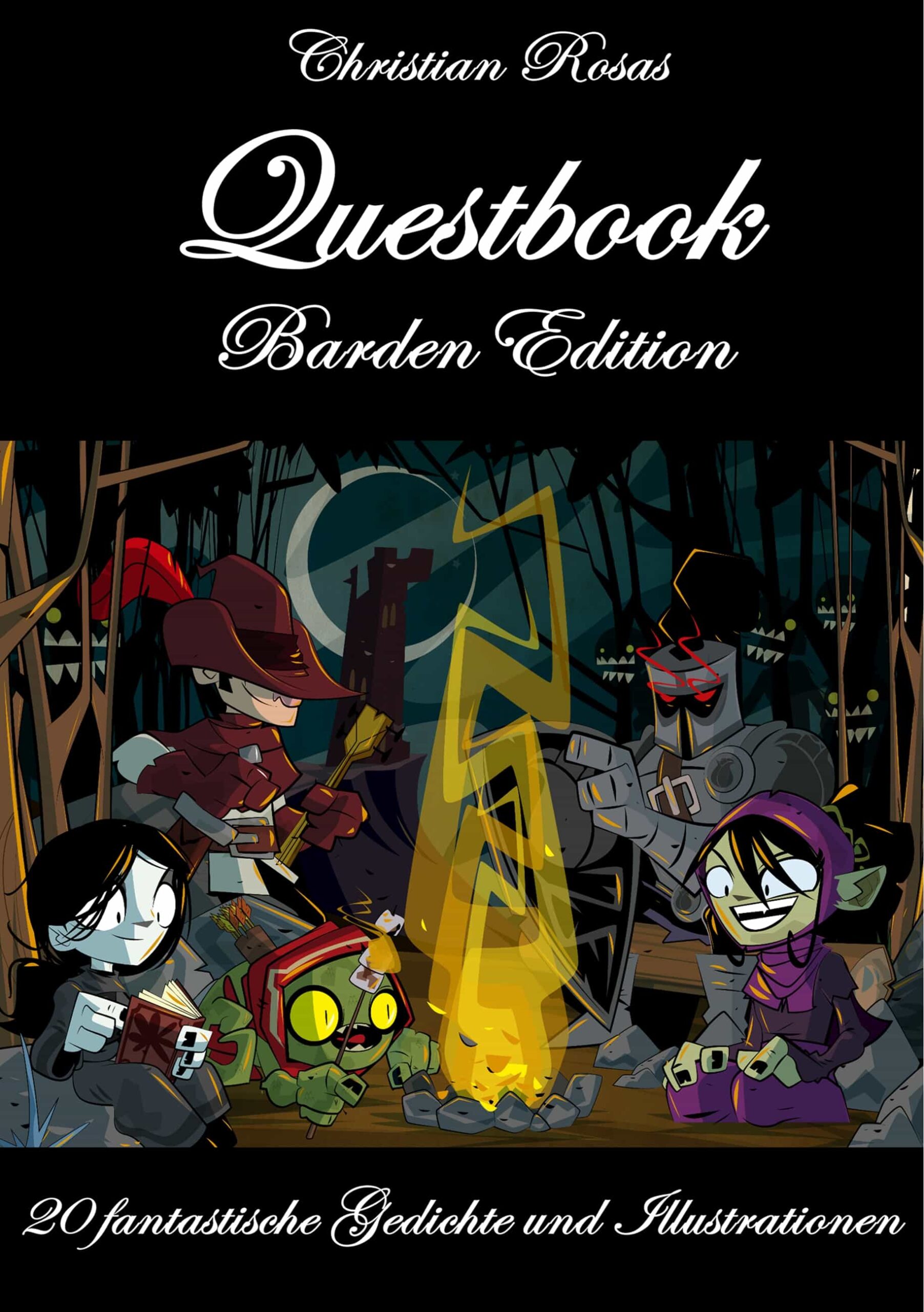 Portada del Libro Questbook de Christian Rosas - 9783752811100