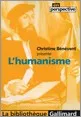 Portada del Libro L Humanisme de Christine Benevent - 9782070419067