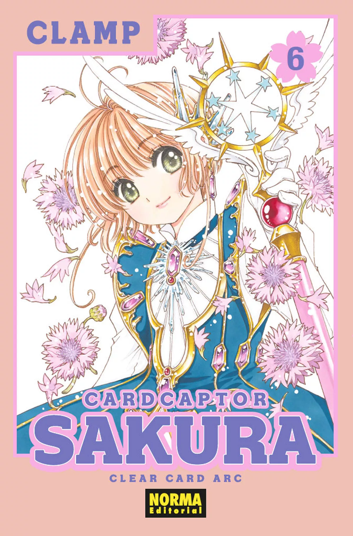 Portada del Libro Cardcaptor Sakura Clear Card Arc 6 de Clamp - 9788467937947