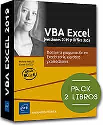 Portada del Libro Vba Excel. (Versiones 2019 Y Office 365). Pack De 2 Libros: Domine La de Claude Duigou - 9782409024825