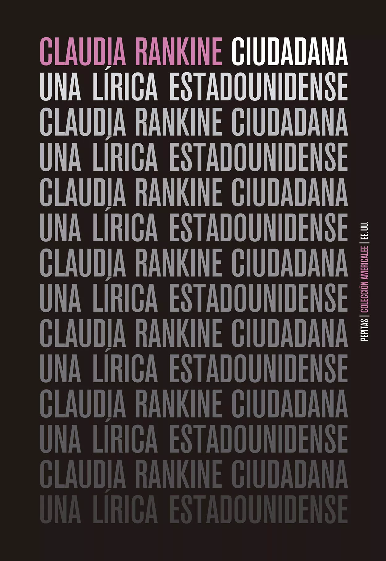 Portada del Libro Ciudadana de Claudia Rankine - 9788417386443