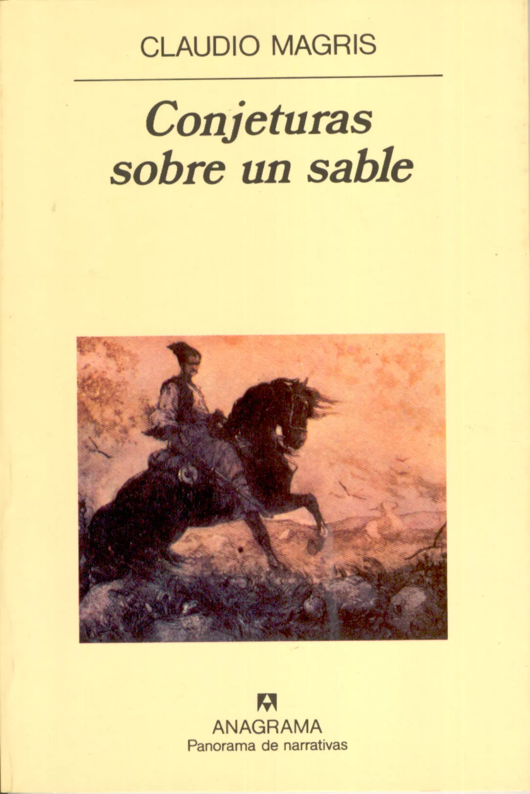 Portada del Libro Conjeturas Sobre Un Sable (2ª Ed.) de Claudio Magris - 9788433906434