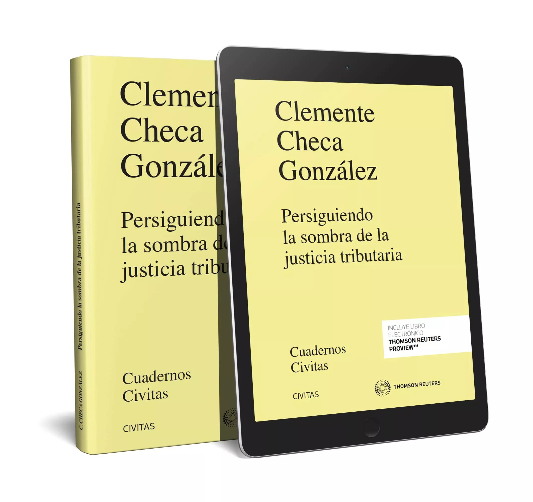 Portada del Libro Persiguiendo La Sombra De La Justicia Tributaria de Clemente Checa Gonzalez - 9788491357551