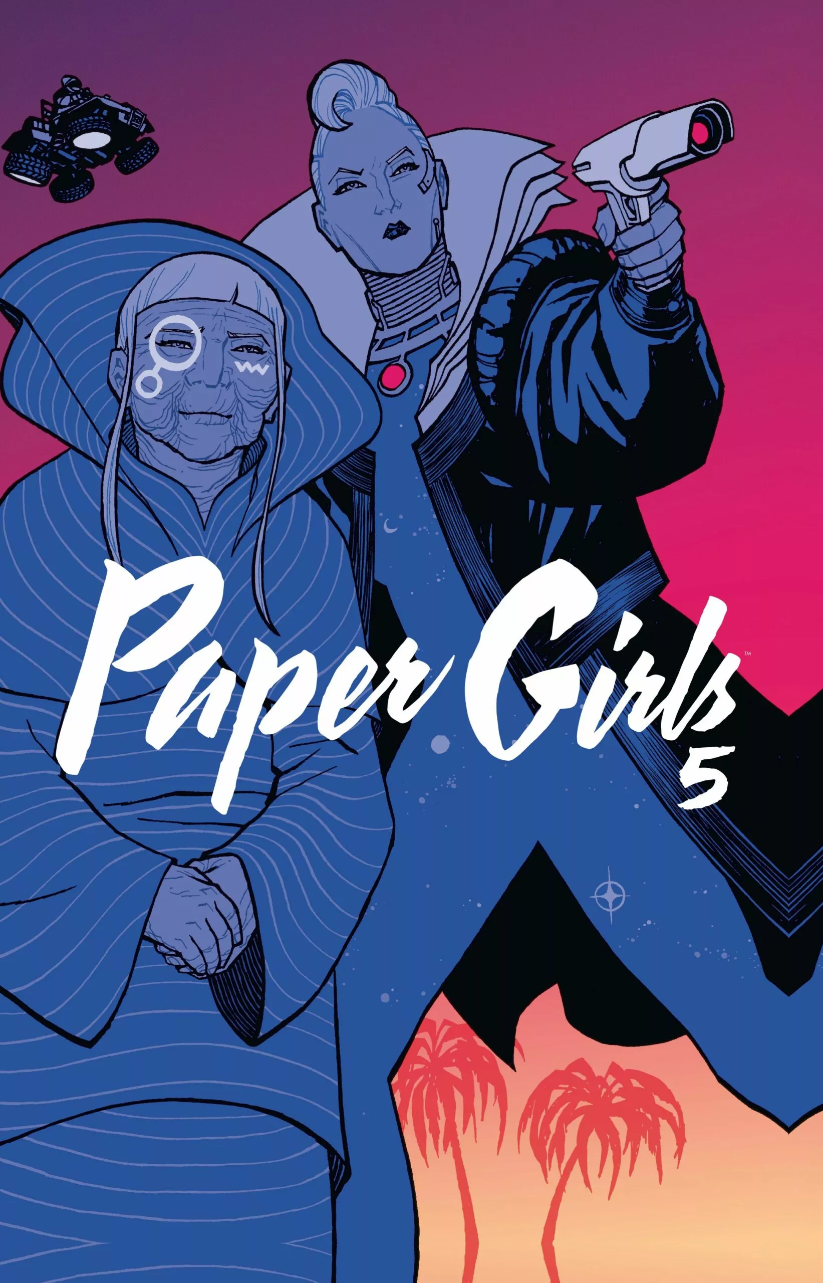 Portada del Libro Paper Girls (Tomo) Nº 05/06 de Cliff Chiang - 9788491740667