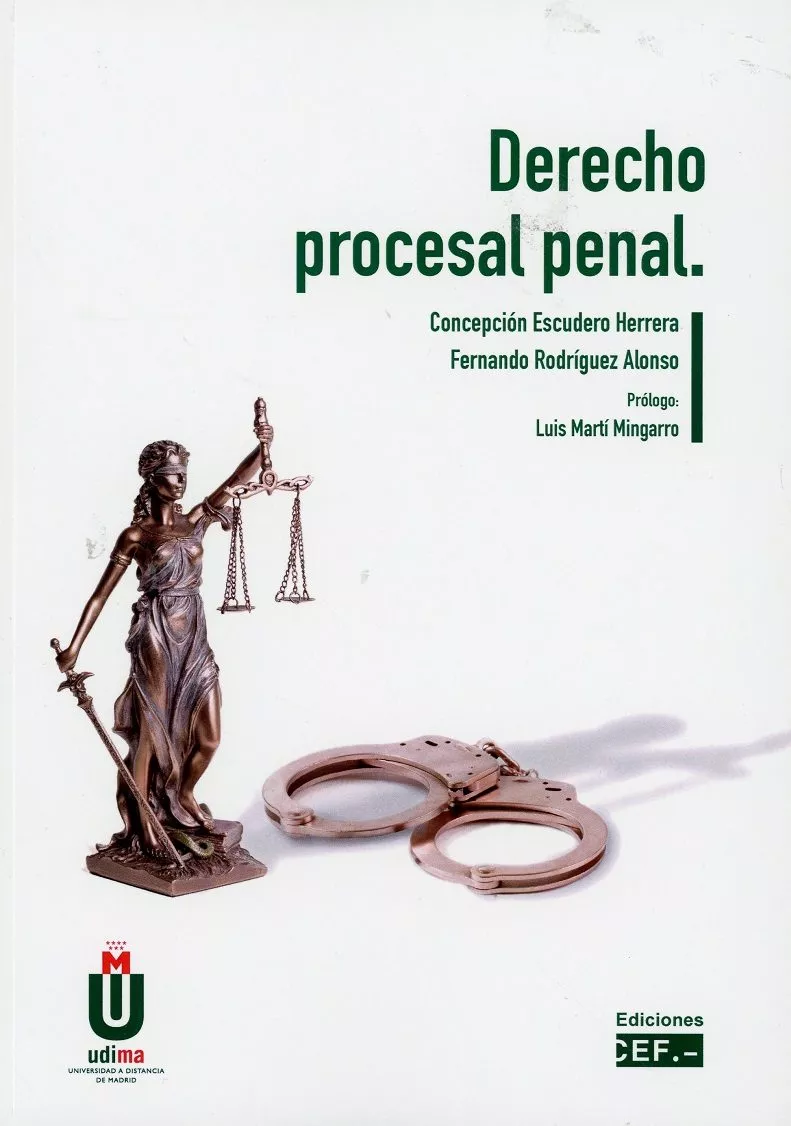 Portada del Libro Derecho Procesal Penal de Concepcion Escudero Herrrera - 9788445439012