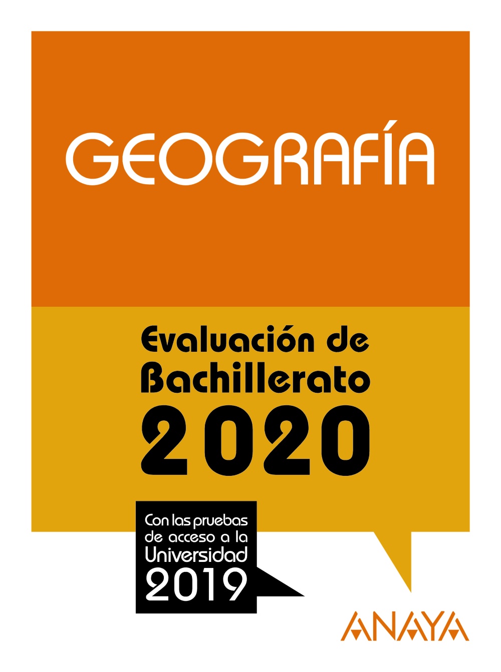 Portada del Libro Geografia: Evaluacion De Bachillerato 2020 - Prueba Acceso Universidad de Concepcion Muñoz Delgado Y Merida - 9788469873267