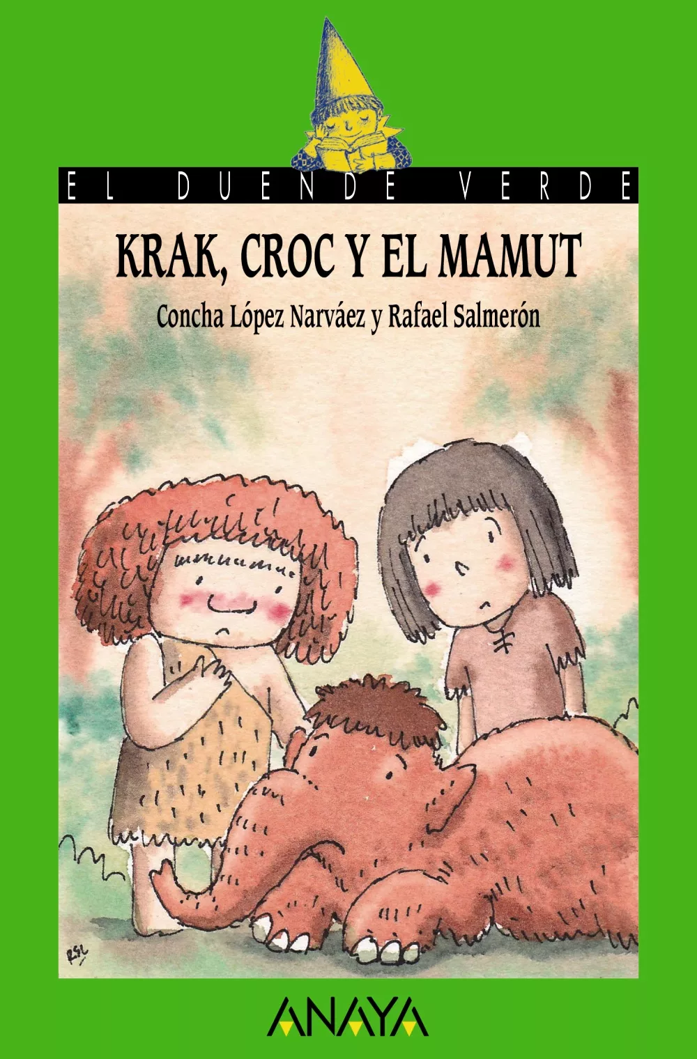 Portada del Libro Krak Y Croc Y El Mamut de Concha Lopez Narvaez - 9788469866535