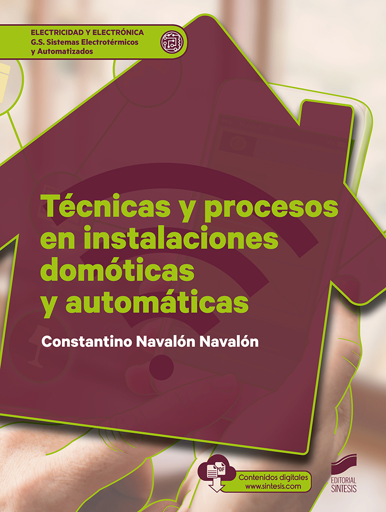 Portada del Libro Técnicas Y Procesos En Instalaciones Domóticas Y Automáticas de Constantino Navalon - 9788413570082