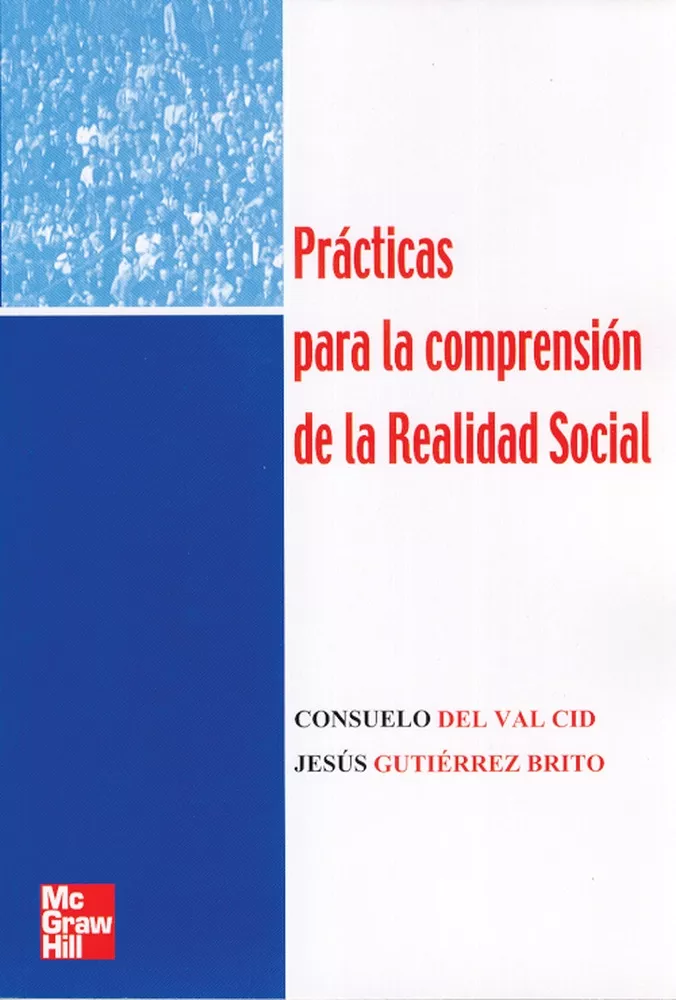 Portada del Libro Practicas Para La Comprension De La Realidad Social de Consuelo Del Val Cid - 9788448146146