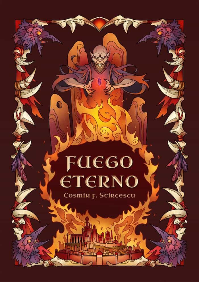 Portada del Libro Fuego Eterno de Cosmin F. Stircescu - 9788494955891