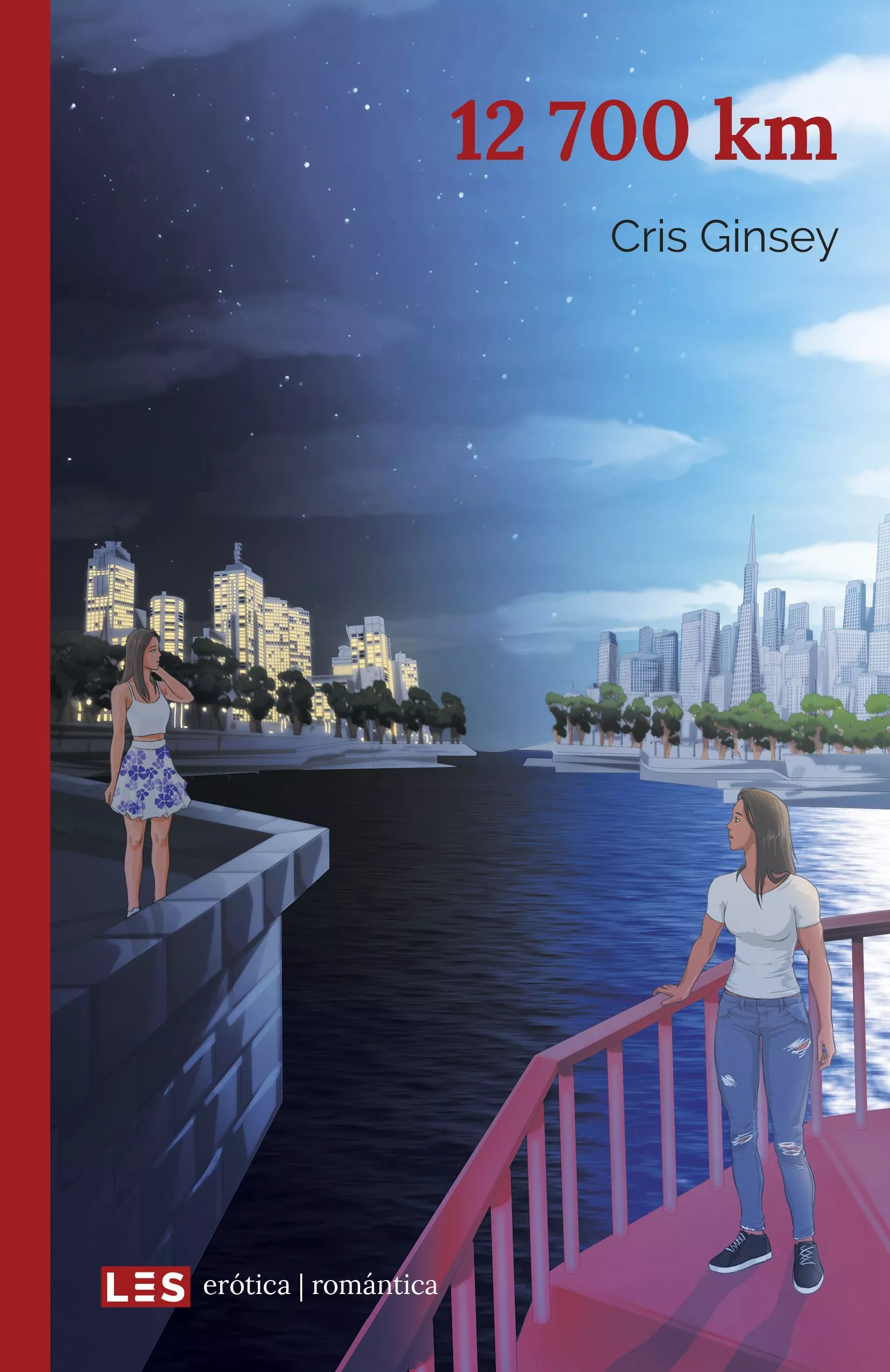 Portada del Libro 12700 Km de Cris Ginsey - 9788417829094