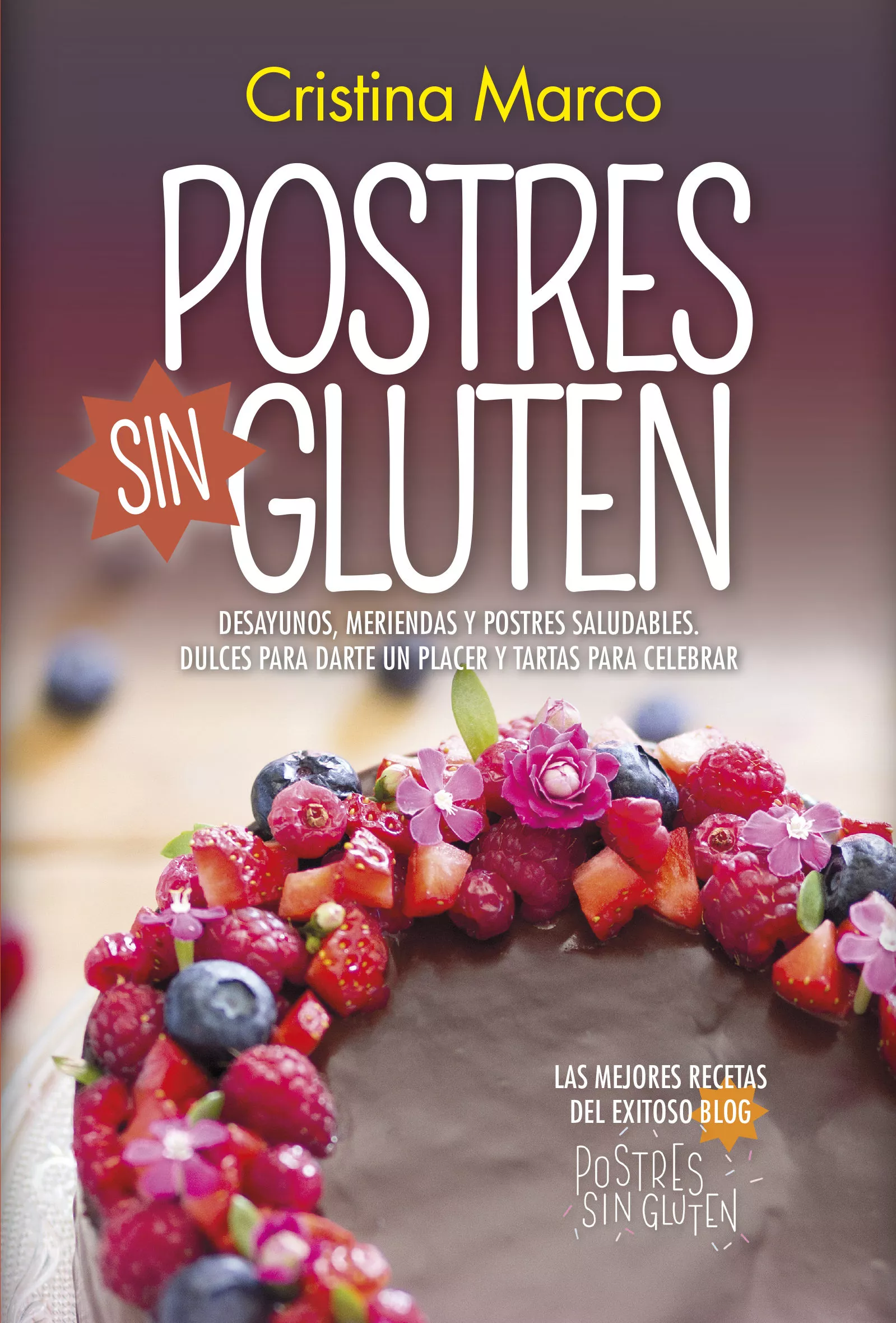 Portada del Libro Postres Sin Gluten de Cristina Marco - 9788417828073