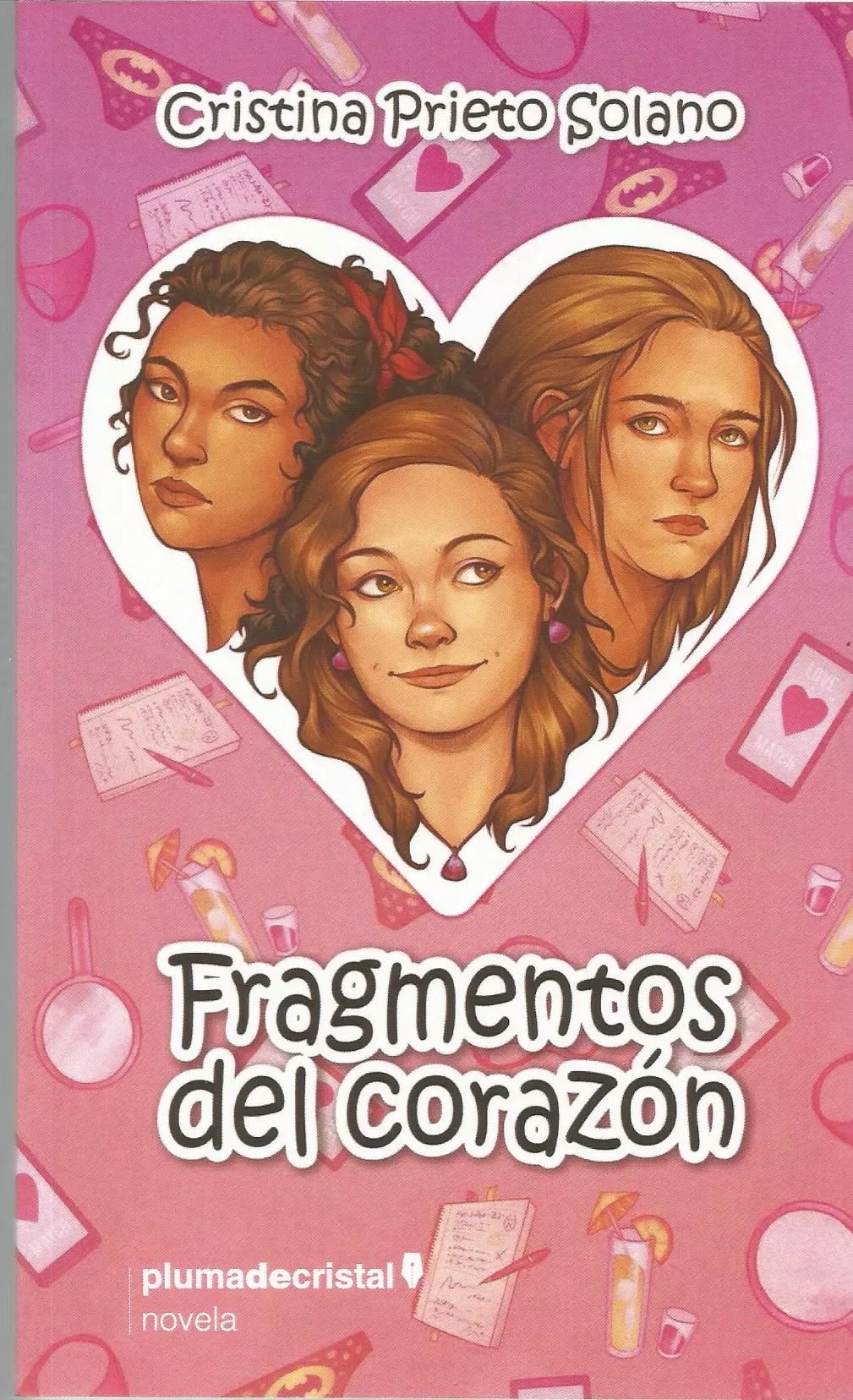 Portada del Libro Fragmentos Del Corazón (Pluma De Cristal) de Cristina Prieto Solano - 9788412070156