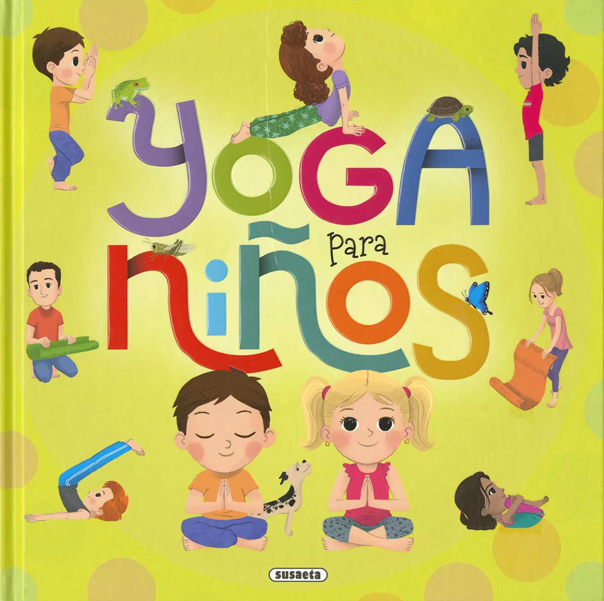 Portada del Libro Yoga Para Niños de Cynthia Caccia - 9788467767803