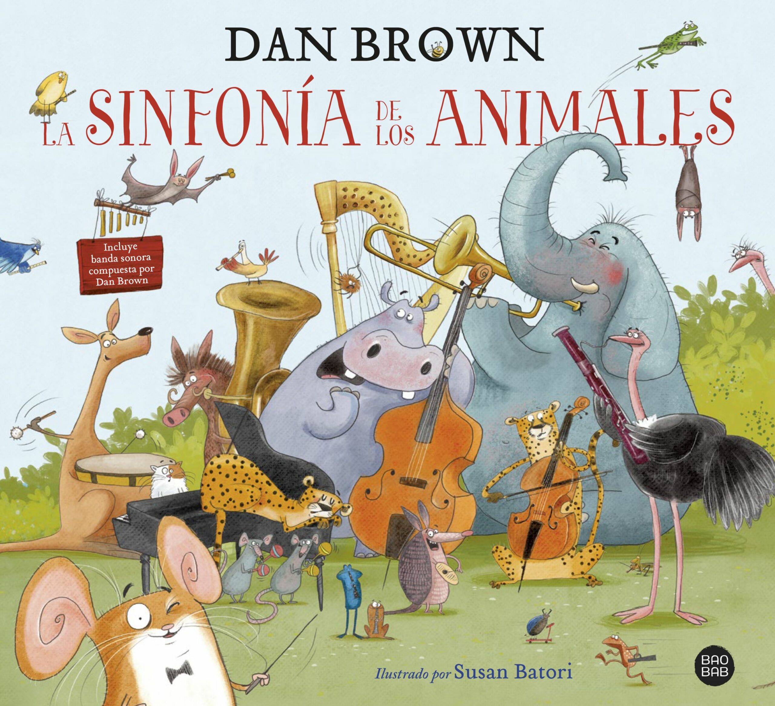 Portada del Libro La Sinfonía De Los Animales de Dan Brown - 9788408229605