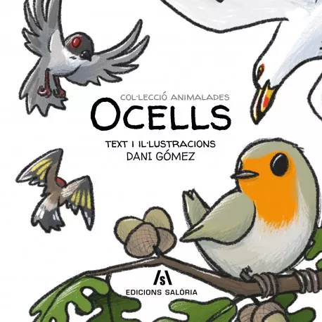 Portada del Libro Ocells de Dani Gomez - 9788412009057