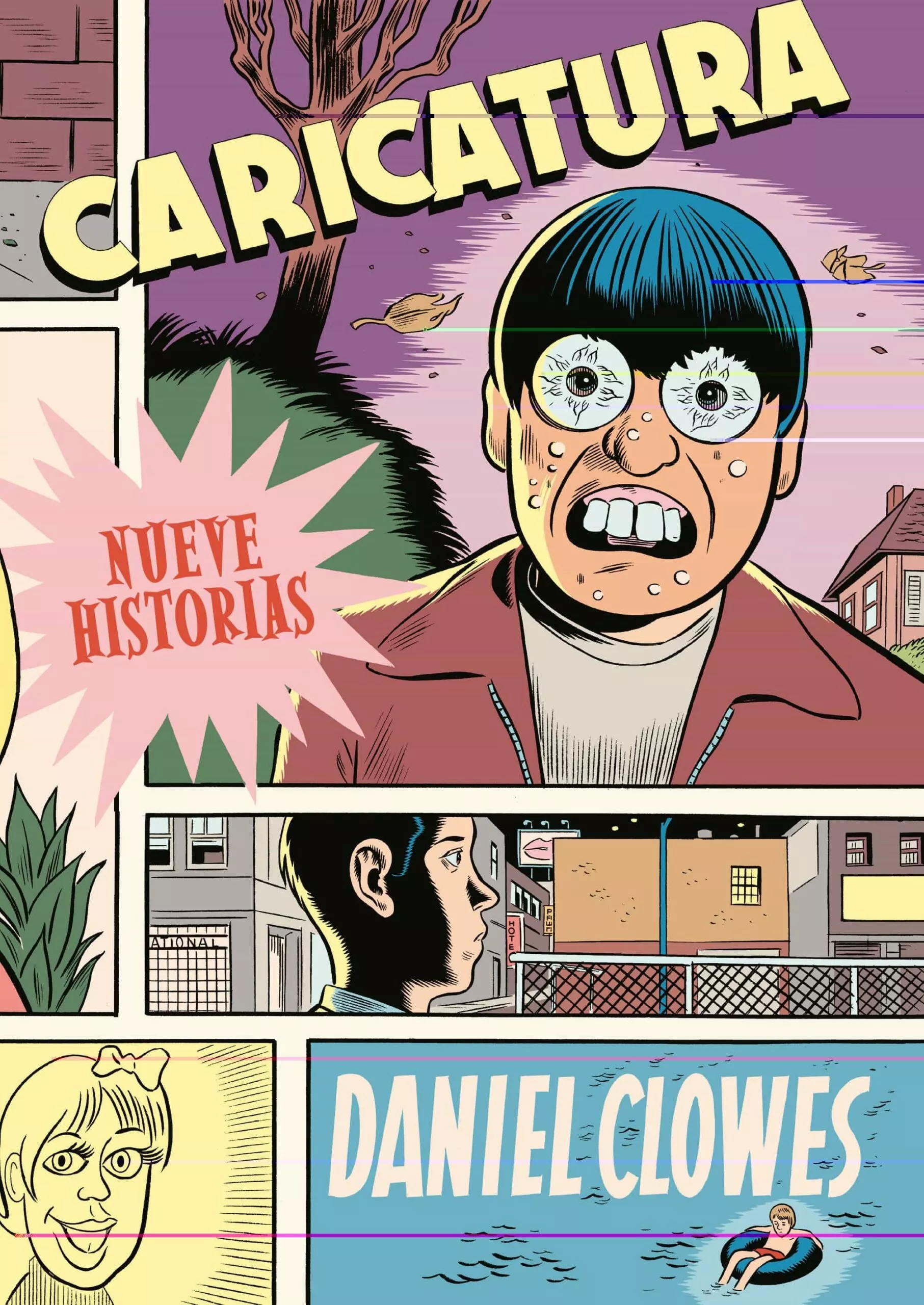 Portada del Libro Caricatura de Daniel Clowels - 9788417442422