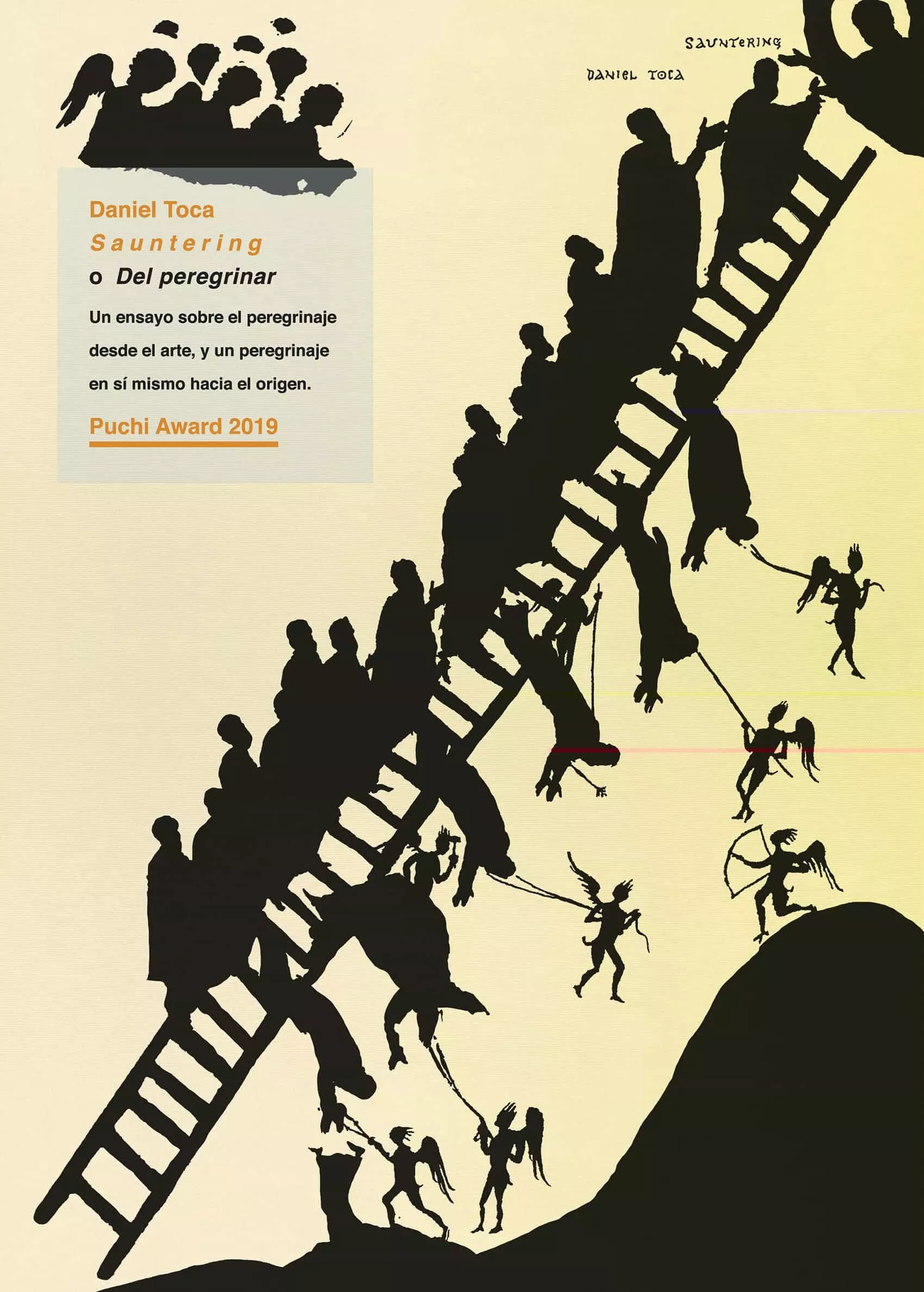 Portada del Libro Sauntering de Daniel Gutierrez Toca - 9788417617332