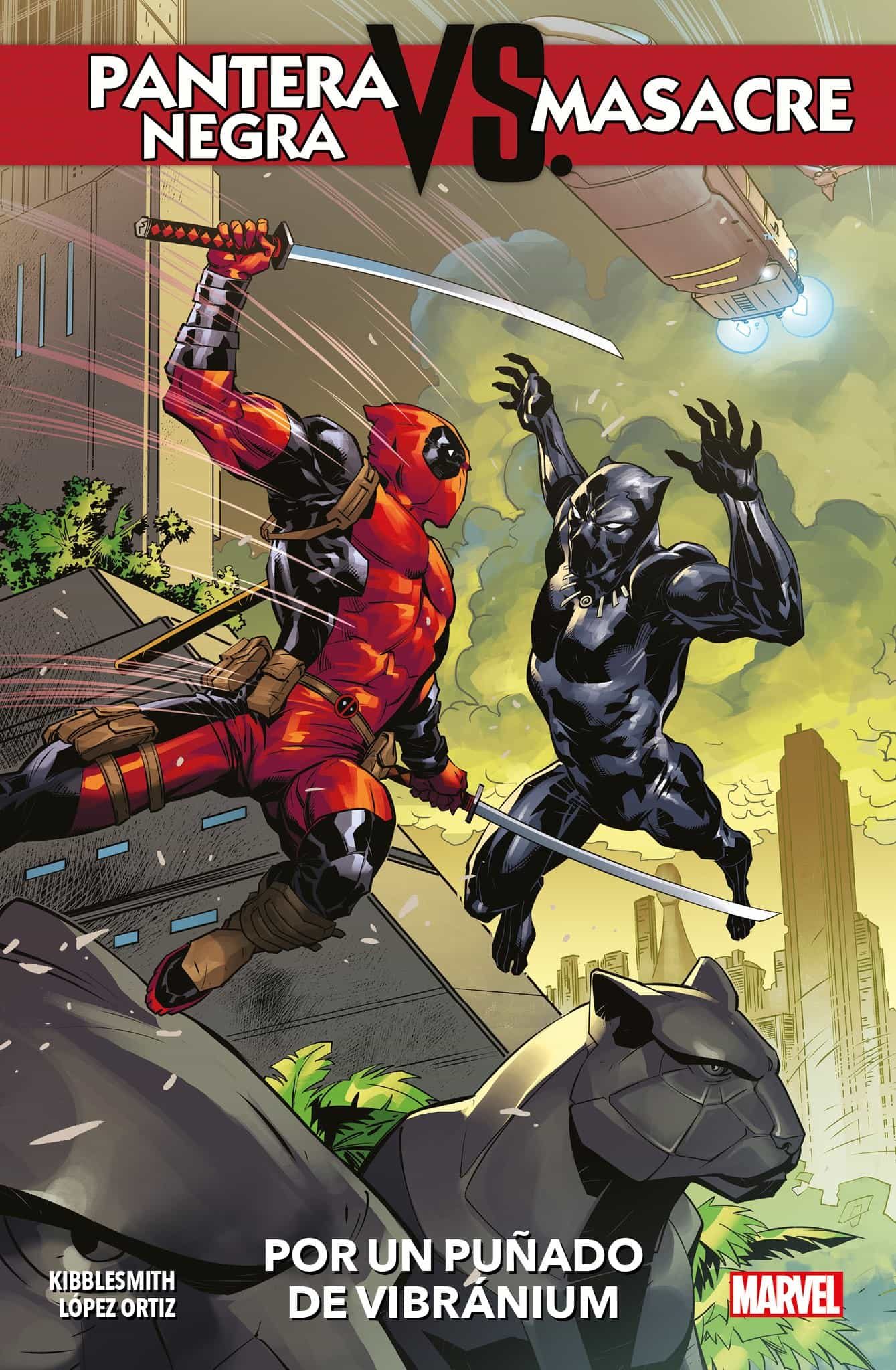 Portada del Libro Pantera Negra Vs. Masacre. Por Un Puñado De Vibranium de Daniel Kibblesmith - 9788413343822