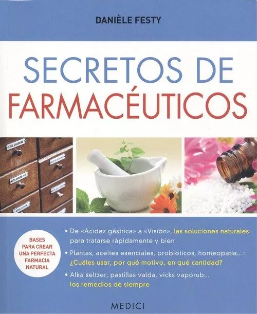 Portada del Libro Secretos De Farmaceuticos de Daniele Festy - 9788497991711