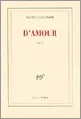 Portada del Libro D Amour de Daniele Sallenave - 9782070306411
