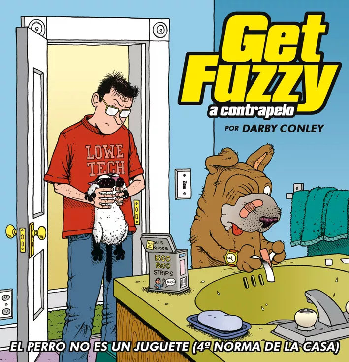 Portada del Libro Get Fuzzy: A Contrapelo de Darby Conley - 9788495825872