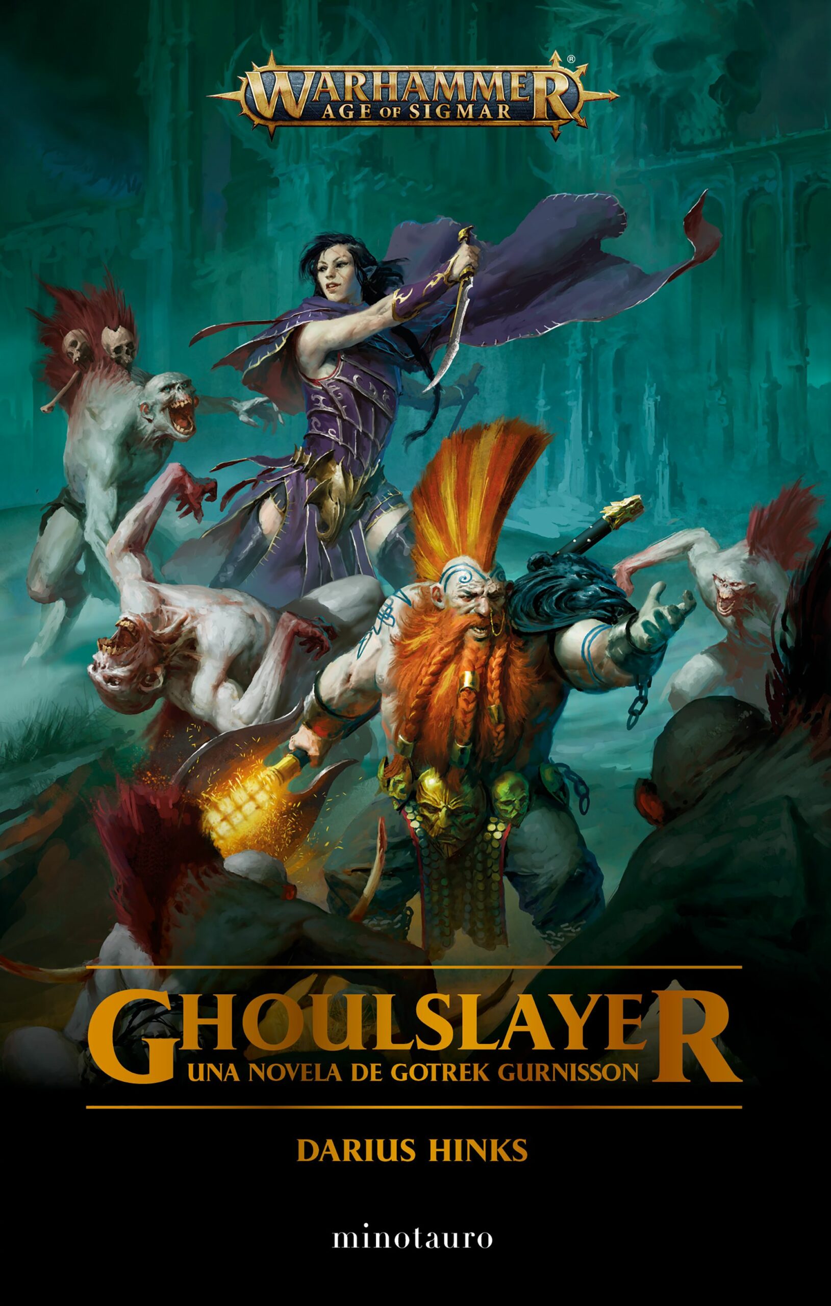 Portada del Libro Ghoulslayer de Darius Hinks - 9788445008089