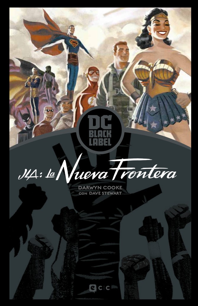 Portada del Libro Jla: La Nueva Frontera - Biblioteca Dc Black Label de Darwyn Cooke - 9788418120220