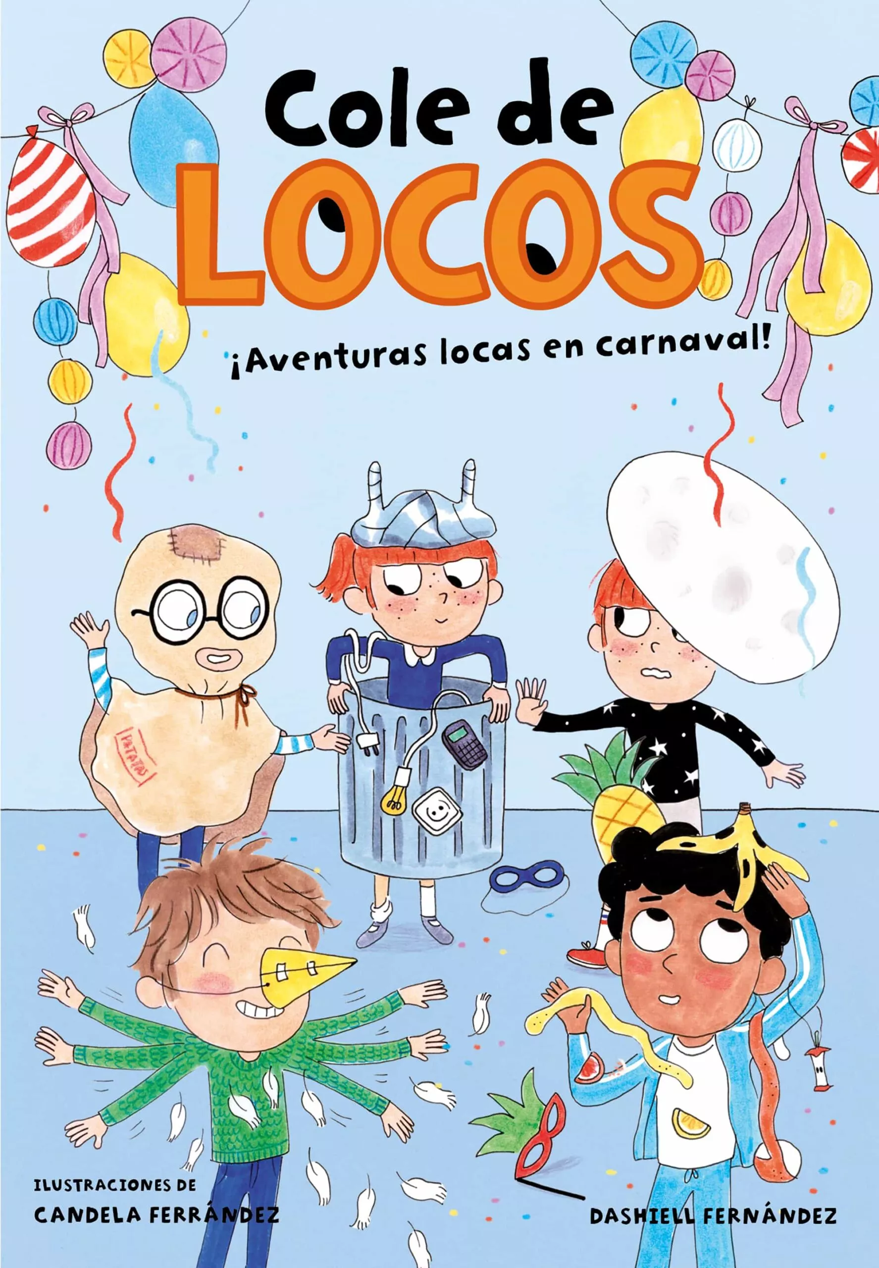 Portada del Libro Aventuras Locas En Carnaval (Cole De Locos 5) de Dashiell Fernandez Pena - 9788417736835