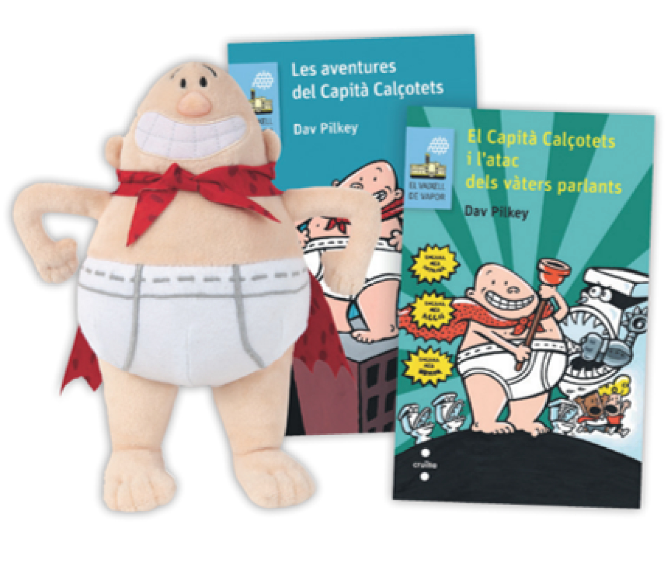 Portada del Libro Pack Capita Calçotets de Dav Pilkey - 9788466147699