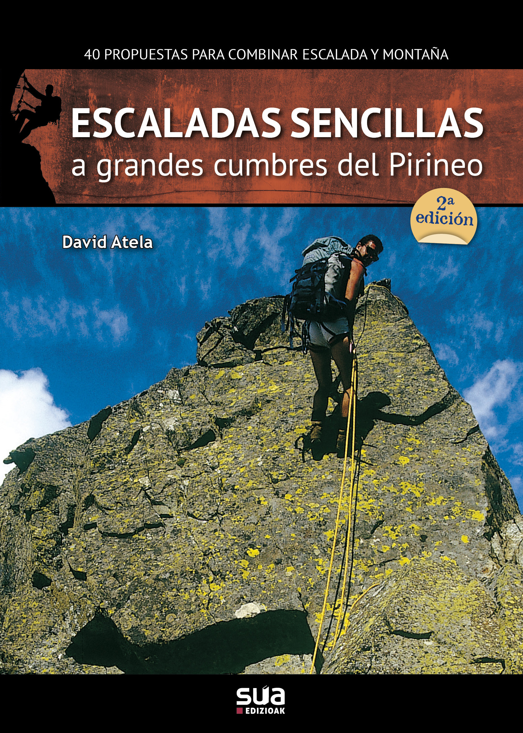 Portada del Libro Escaladas Sencillas A Grandes Cumbres Del Pirineo de David Atela - 9788482162553