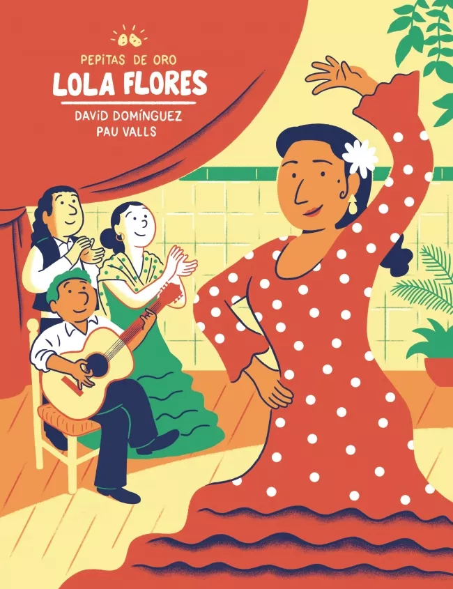 Portada del Libro Pepitas De Oro. Lola Flores de David Dominguez Dominguez - 9788448855109