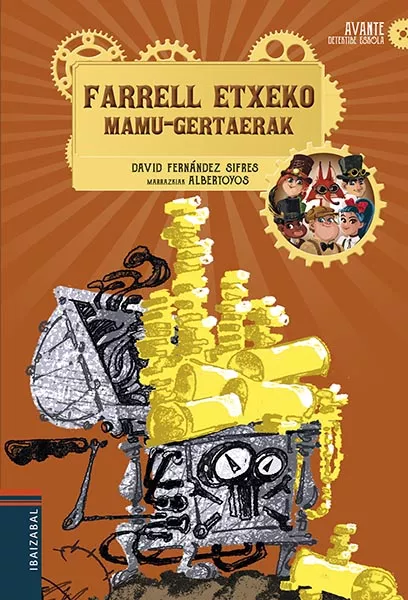 Portada del Libro Farrell Etxeko Mamu-Gertaerak de David Fernandez Sifres - 9788491067481