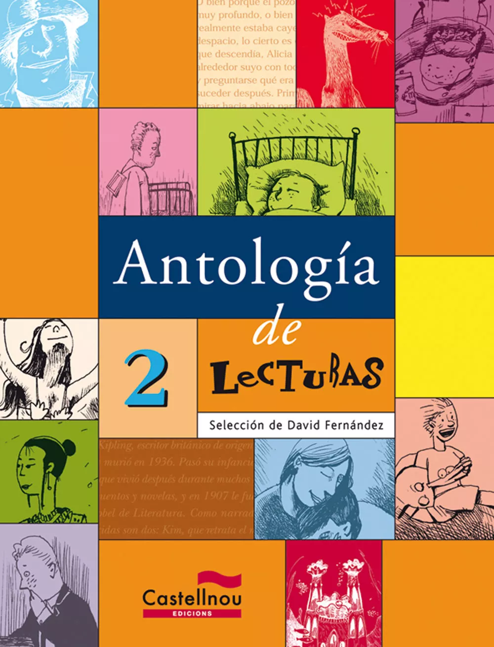 Portada del Libro Antologia De Lecturas 2 Eso de David Fernandez Villarroel - 9788498041774