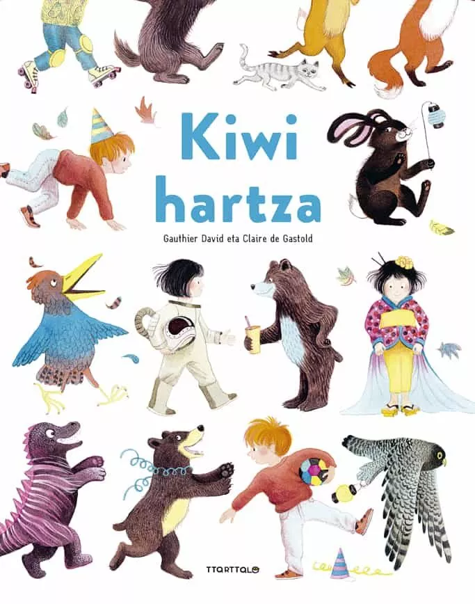 Portada del Libro Kiwi Hartza de David Gauthier - 9788498438611