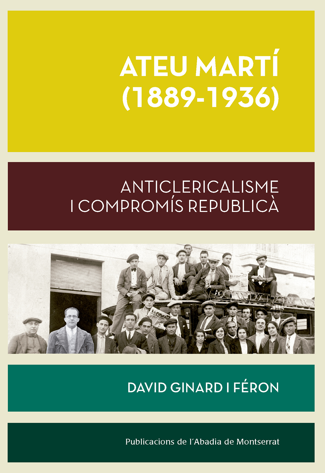 Portada del Libro Ateu Martí (1889-1936) de David Ginard I Feron - 9788491911128