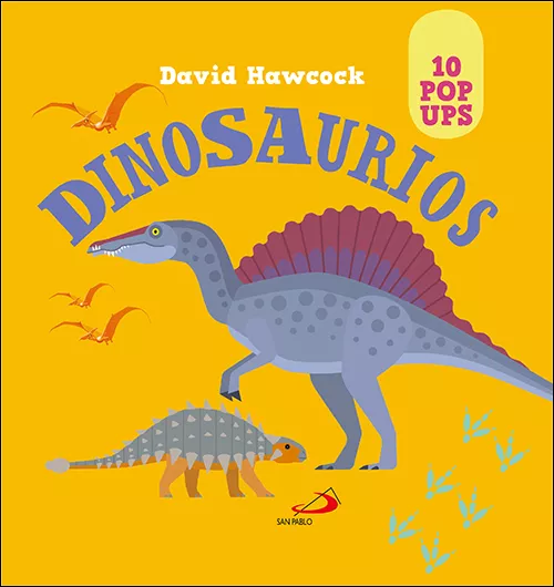 Portada del Libro Dinosaurios: 10 Pop Ups de David Hawcock - 9788428557658