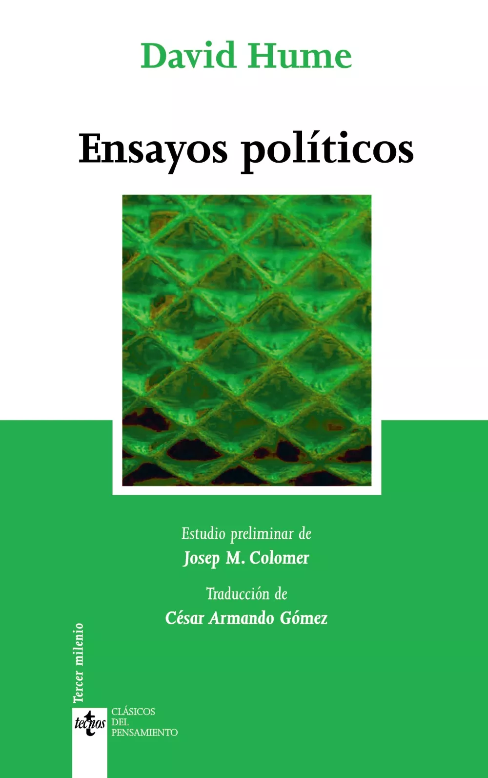 Portada del Libro Ensayos Politicos (3ª Ed.) de David Hume - 9788430943890