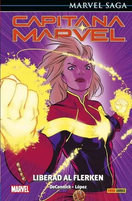 Portada del Libro Capitana Marvel 5: Liberad Al Flerken de David Lopez - 9788413343341