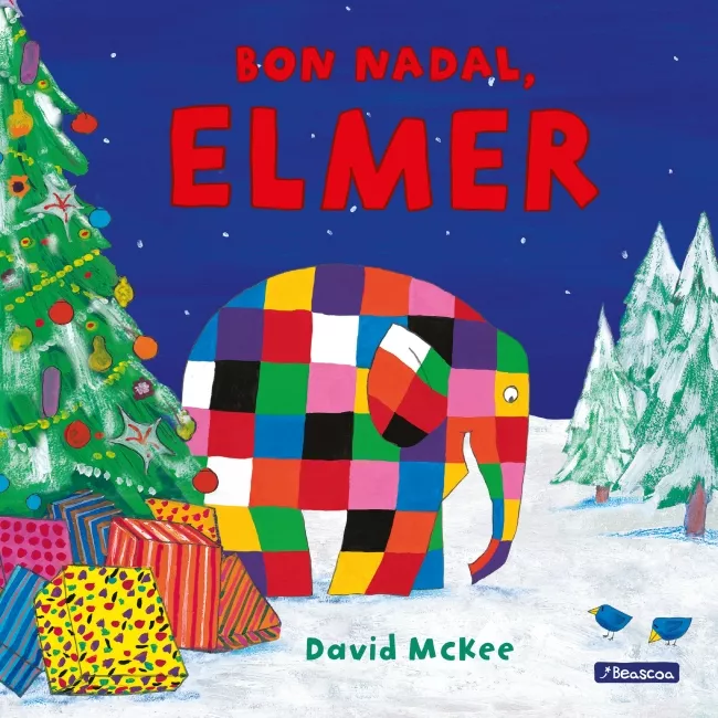 Portada del Libro Bon Nadal Elmer! (Col·Leccio L Elmer) de David Mckee - 9788448853358