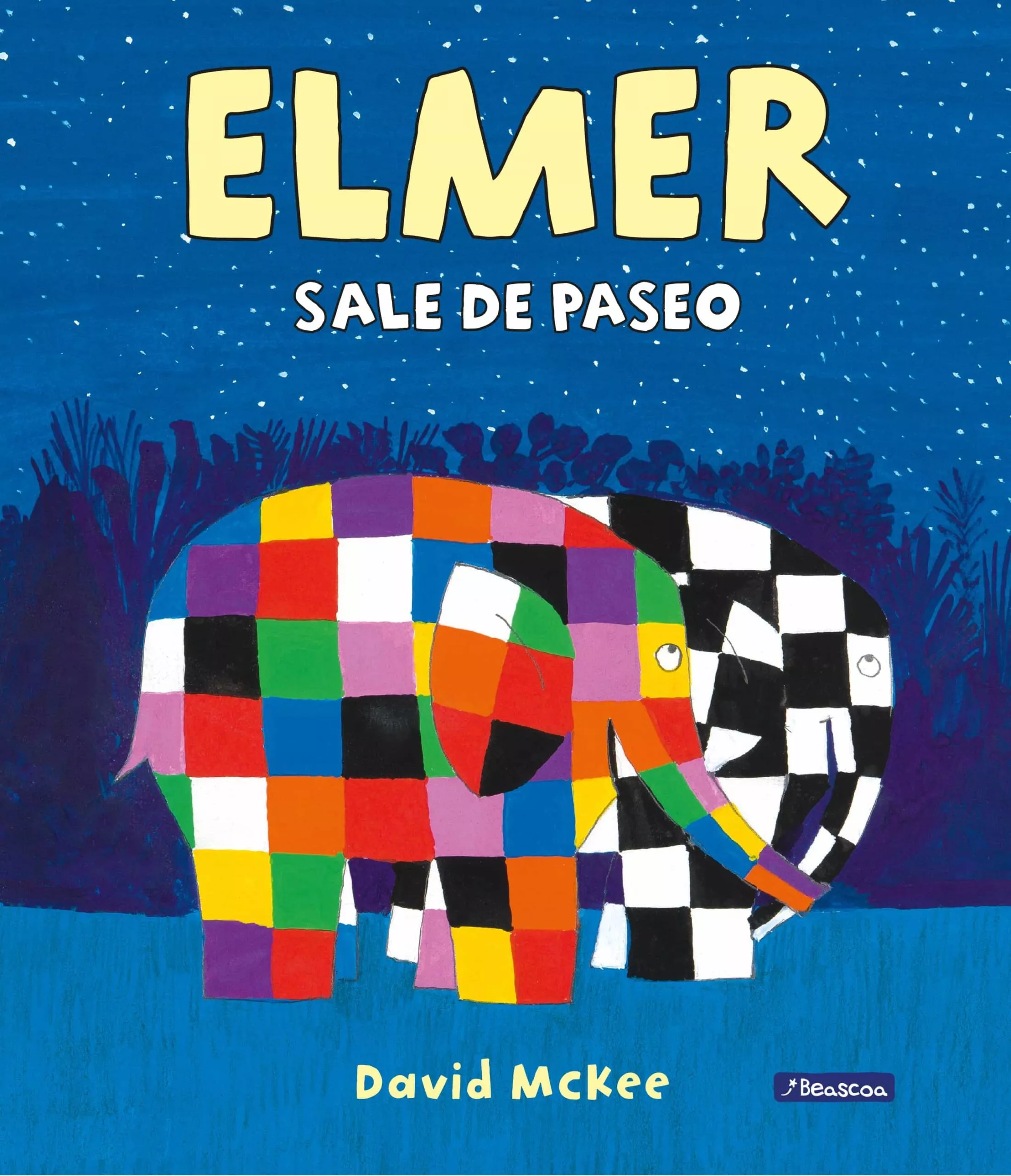 Portada del Libro Elmer Sale De Paseo (Elmer. Album Ilustrado) de David Mckee - 9788448854270